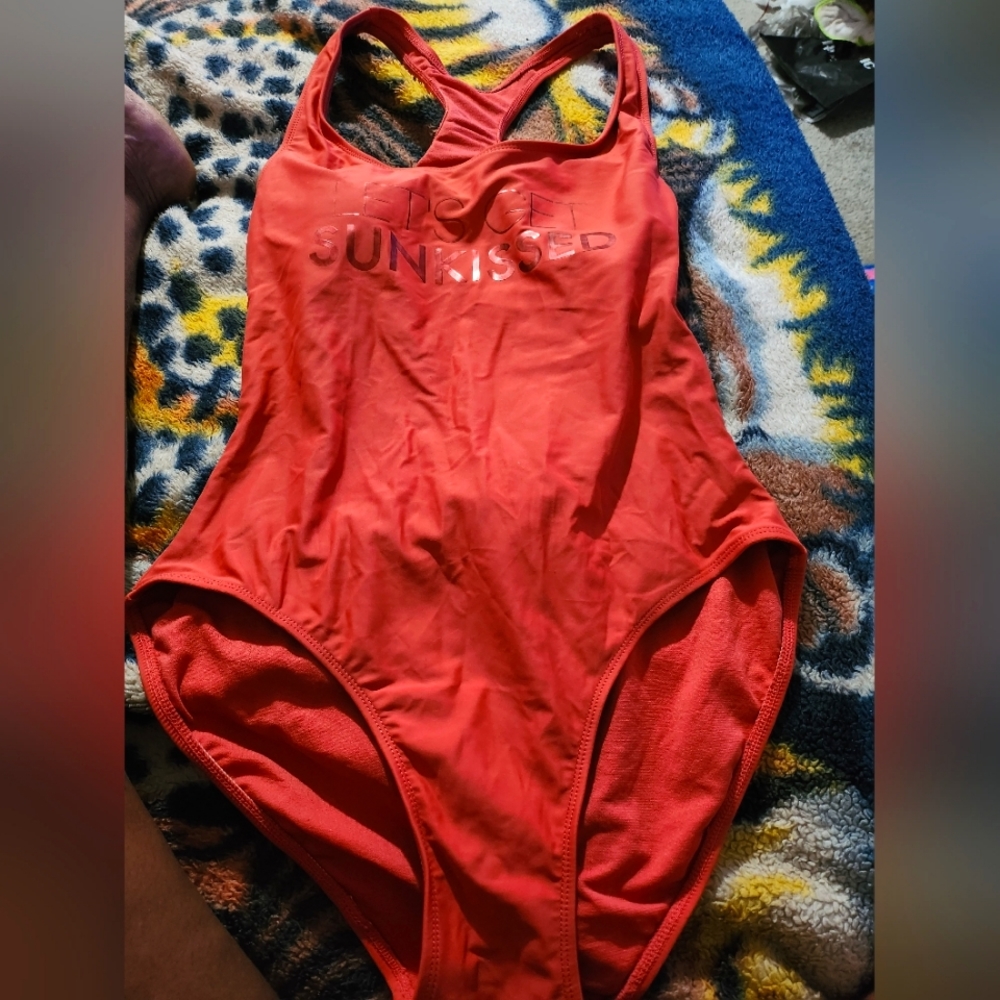 One piece sunkissed pink swimsuit